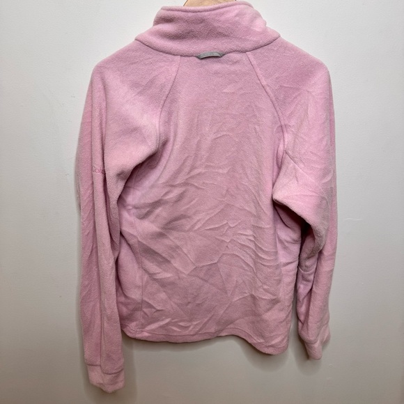 Columbia Women's Soft Pink Fleece Jacket - Picture 2 of 3